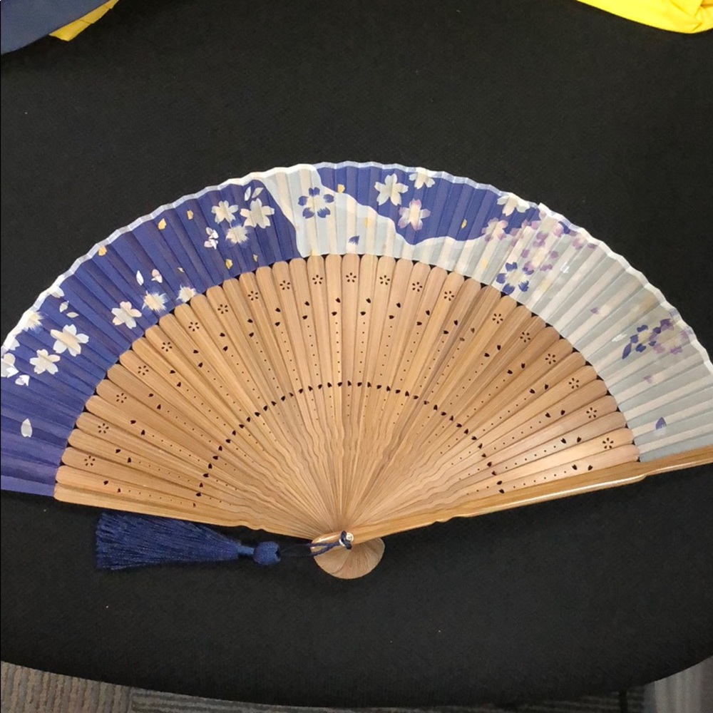 bamboo made folding fan